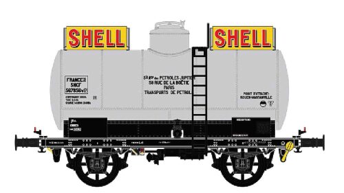 LS Models 30457 Kesselwagen OCEM SNCF/SHELL, Ep.IIIa